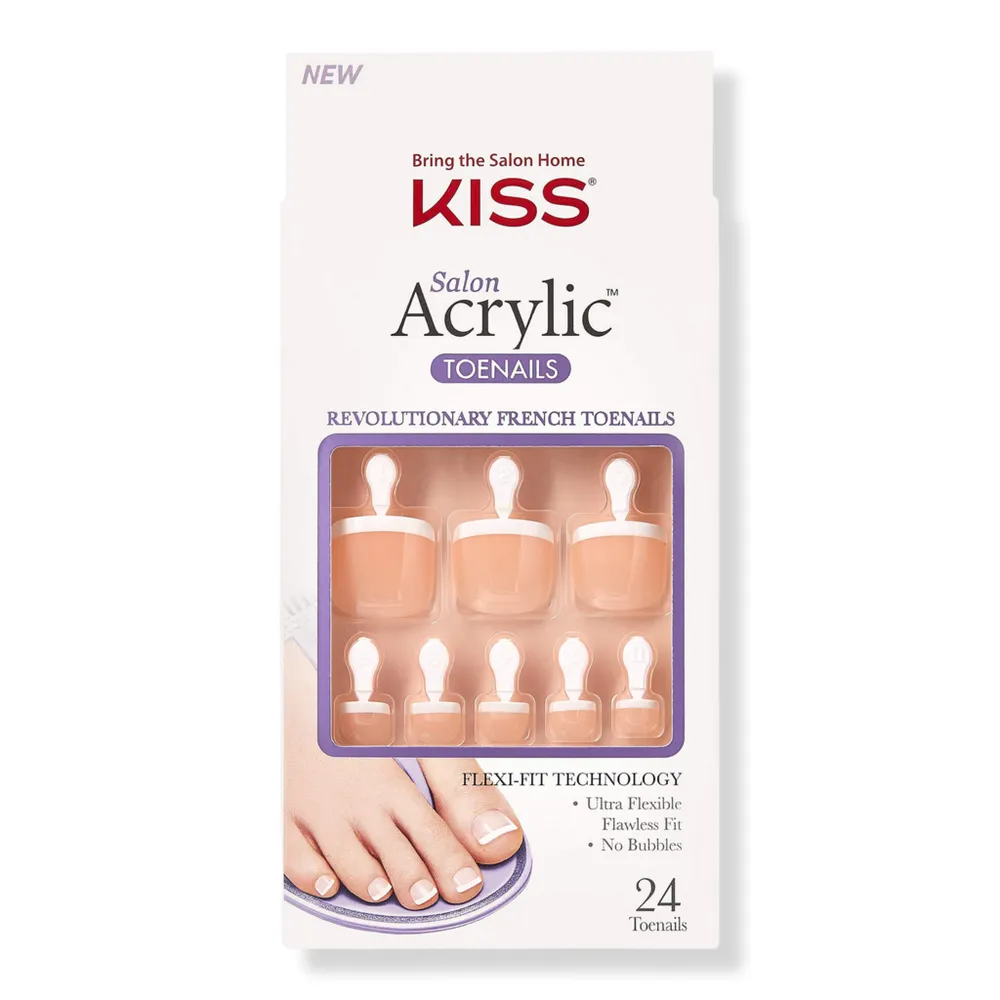 Kiss Walk Away Salon Acrylic Toenail Kit