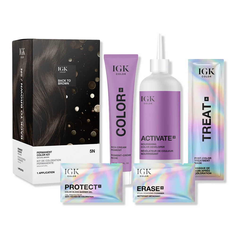 Permanent Color Kit - 5N Back to brown