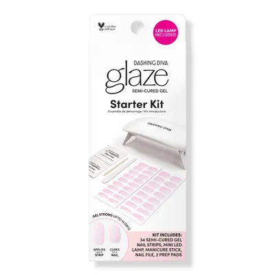 Dashing Diva Powder Pink Glaze Starter Kit