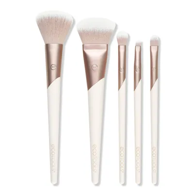 EcoTools Luxe Natural Elegance Face Makeup Brush Kit