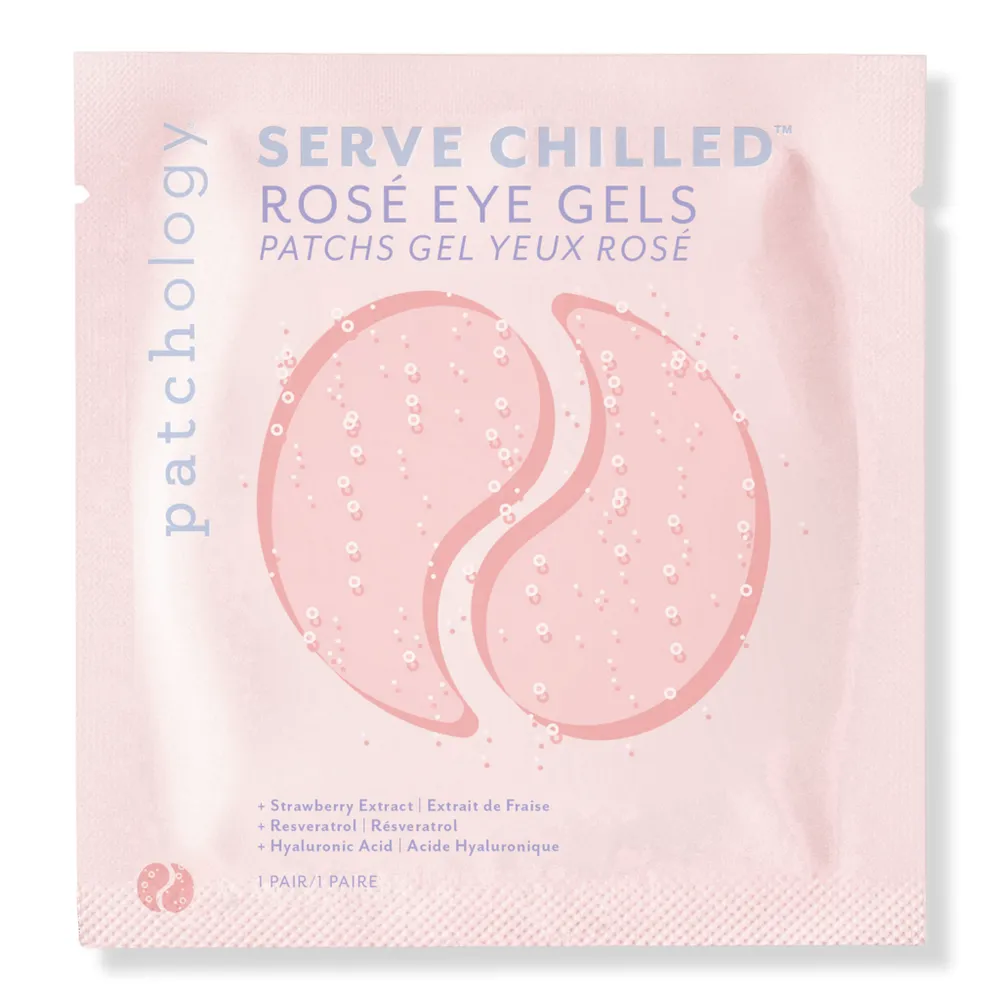 Patchology Travel Size Serve Chilled Rose Hydrating Eye Gels