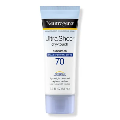 Neutrogena Ultra Sheer Dry-Touch Sunscreen Lotion Broad Spectrum SPF 70