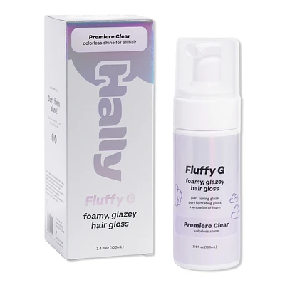 Fluffy G, Foamy Glazey Hair Gloss - Premiere Clear