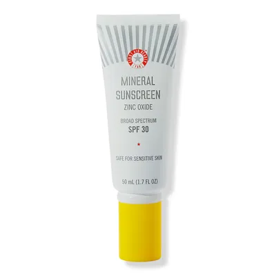First Aid Beauty Mineral Sunscreen Zinc Oxide Broad Spectrum SPF 30