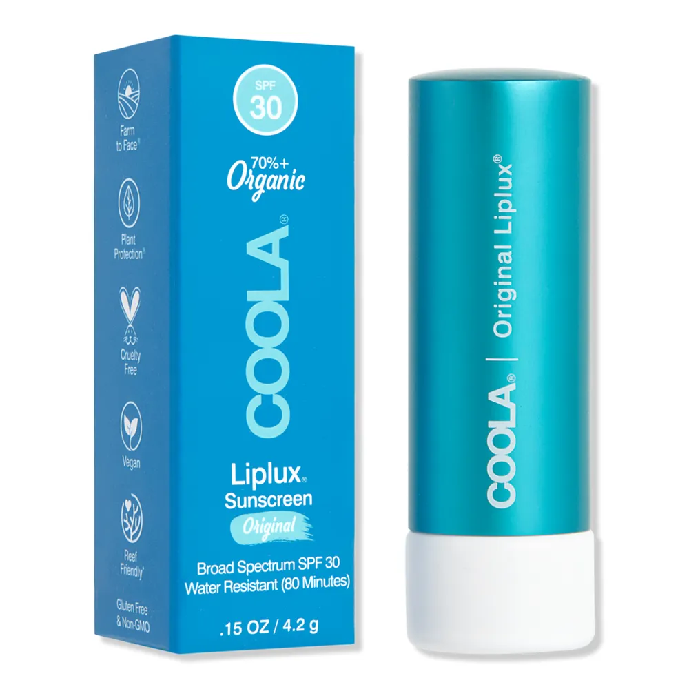 COOLA Organic Liplux Classic Sunscreen Lip Balm SPF 30