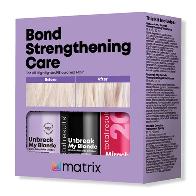 Matrix Unbreak My Blonde Mini Kit for Damaged Blonde Hair