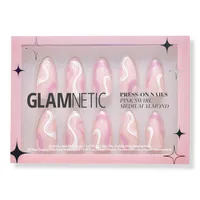 Glamnetic Pink Swirl Press-On Nails