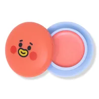 The Creme Shop BT21 TATA Macaron Lip Balm - Strawberry Milk (Strawberry Tinted)