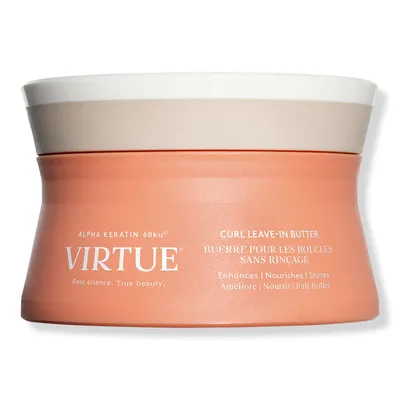 Virtue Shea Butter Heat Protect Curl Leave-In Butter