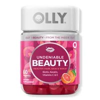 OLLY Undeniable Beauty Gummy Supplement with Biotin