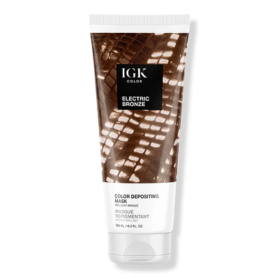 Color Depositing Conditioning Hair Mask - Electric Bronze