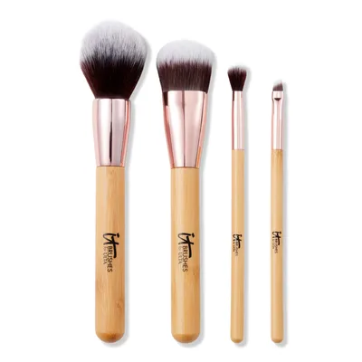 IT Brushes For ULTA 4-Piece Bamboo Makeup Brush Set