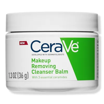 CeraVe Makeup Removing Cleansing Balm with Jojoba Oil for All Skin Types