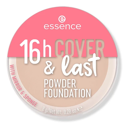 16h Cover & Last Powder Foundation - 07 Natural Suede