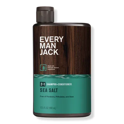 Every Man Jack Sea Salt Men's 2-in-1 Daily Shampoo + Conditioner