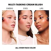 NUDIES MATTE LUX All Over Face Blush Color - Pretty Peachy