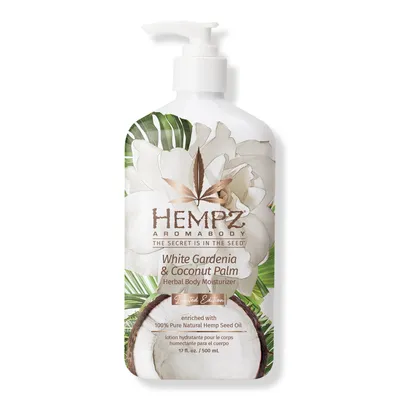Hempz Limited Edition White Gardenia & Coconut Palm Herbal Body Moisturizer