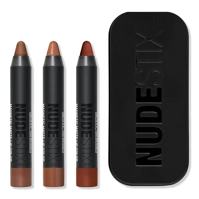 NUDESTIX 90s Nude Lips 3-Piece Mini Kit