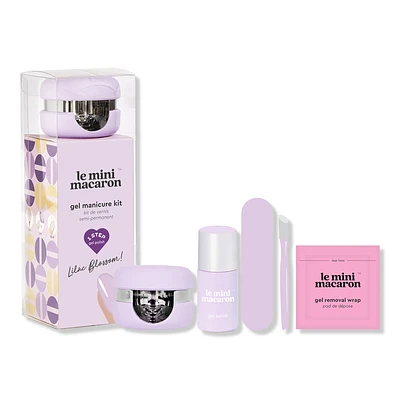 1-Step DIY Glossy Gel Manicure Kit - Lilac Blossom