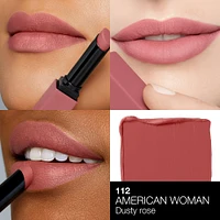 Powermatte Long-Lasting Lipstick - 112 American Woman