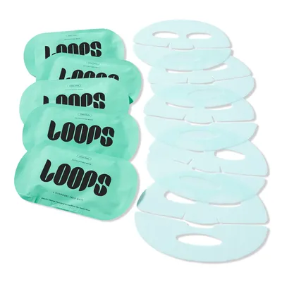 LOOPS Clean Slate Detoxifying Face Mask 5 Piece Set