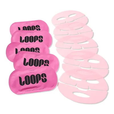 LOOPS Double Take Glow Face Mask 5 Piece Set