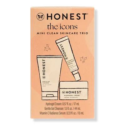 Honest Beauty The Icons Mini Clean Skincare Trio