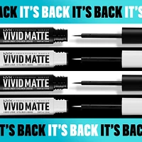 Vivid Matte Longwear Liquid Eyeliner - Black