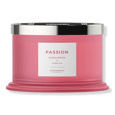 HomeWorx Passion 3-Wick Scented Candle