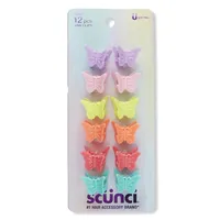 Scunci Butterfly Mini Claw Clips