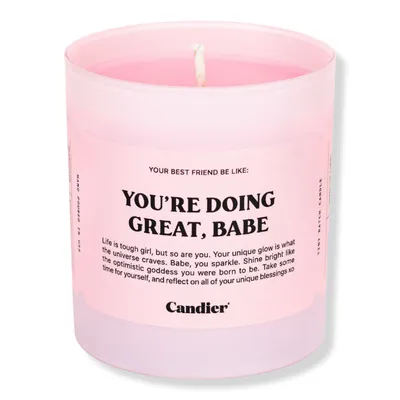 Candier You're Doing Great, Babe Candle