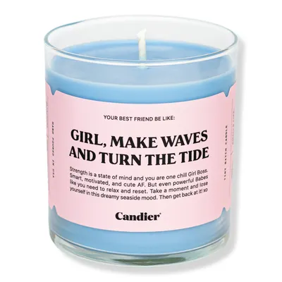 Candier Girl, Make Waves And Turn The Tide Candle