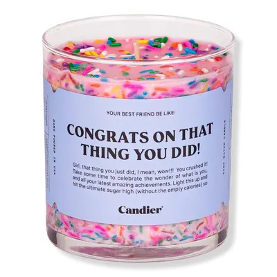 Candier Congrats On That Thing You Did Candle