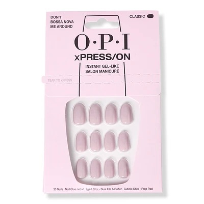 xPRESS/On Short Solid Color Press On Nails - Don't Bossa Nova Me Around