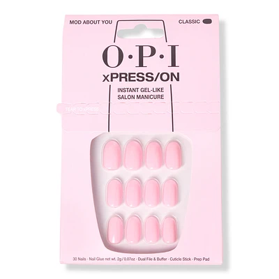 xPRESS/On Short Solid Color Press On Nails - Mod About You