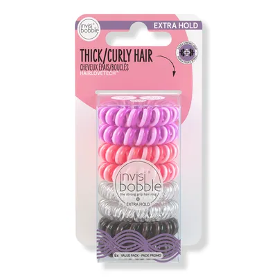 Invisibobble EXTRA HOLD Spiral Hair Tie Value Pack - Color Control