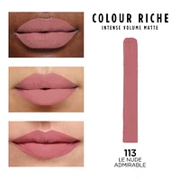 Colour Riche Intense Volume Matte Lipstick - 113 Le Nude Admirable