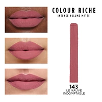 Colour Riche Intense Volume Matte Lipstick - 143 Le Mauve Indomptable