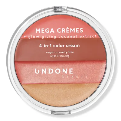 Undone Beauty Mega Cremes 4-in-1 Color Cream