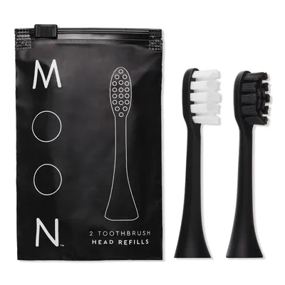 Moon Electric Toothbrush Head Refills - 2 Pack