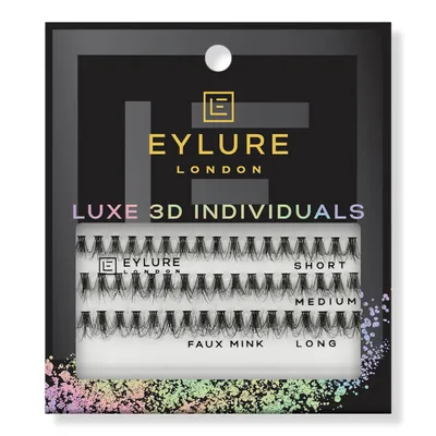 Eylure Luxe 3D Individual Faux Mink Lash Flares