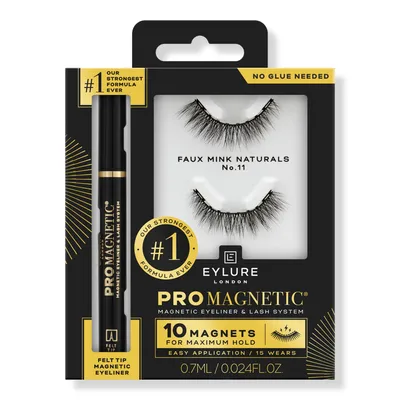 Eylure ProMagnetic Eyeliner & 10 Magnets Faux Mink Natural No. 11 Eyelashes
