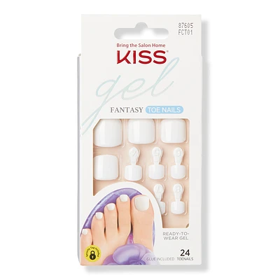 Gel Fantasy Press-On Toenails - This Is Classic
