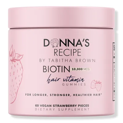 DONNA'S RECIPE Biotin Hair Vitamin Gummies