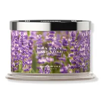 HomeWorx Sea Salt Lavender 4-Wick Candle