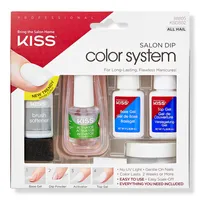 Kiss All Hail Salon Dip Color System All-in-One Starter Kit