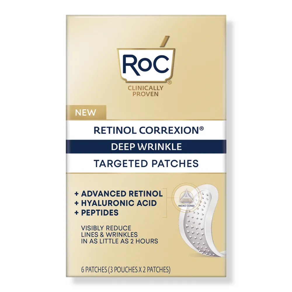 RoC Retinol Correxion Deep Wrinkle Targeted Patches