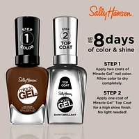 Miracle Gel Nail Polish, Blacks, Whites, & Nudes - Been There, Dune That