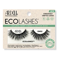 Ardell Eco Lashes in OMG3 with Natural Hemp Fibers and Cotton Band
