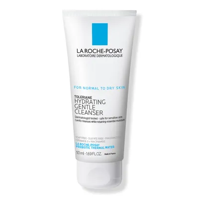 La Roche-Posay Travel Size Toleriane Hydrating Gentle Face Cleanser for Dry Skin